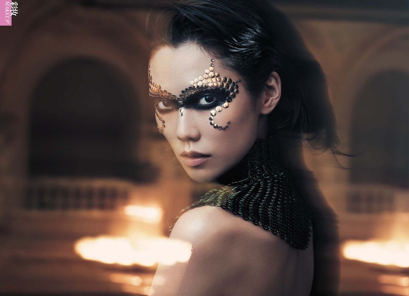 pretaportre:  Vogue China December 2012 beauty editorial featuring Tao Okamoto in