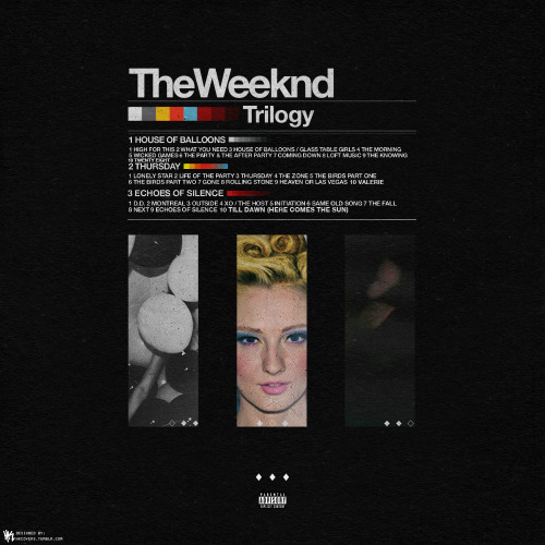 caribbeanlord:  hkcovers:  Cover Art: The Weeknd - Trilogy | HkCovers  Caribbean Queen 