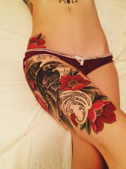 aayla:  Henrik by Ryan Mason at Scapegoat Tattoo (same artist as my stomach). Blog | Facebook | Flickr | Instagram 