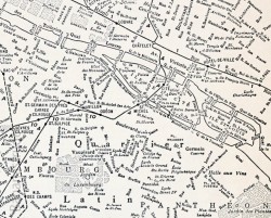 gnossienne:  Map of Paris (1937) 