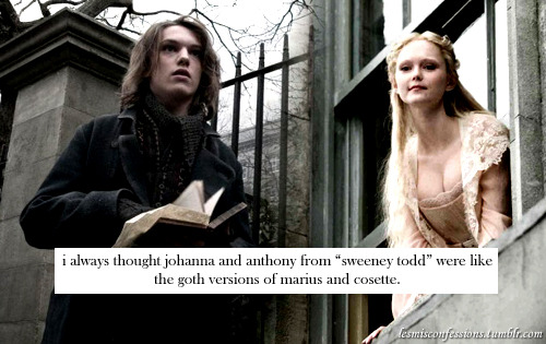 is god here, captain? — i always thought johanna and anthony from “sweeney ...