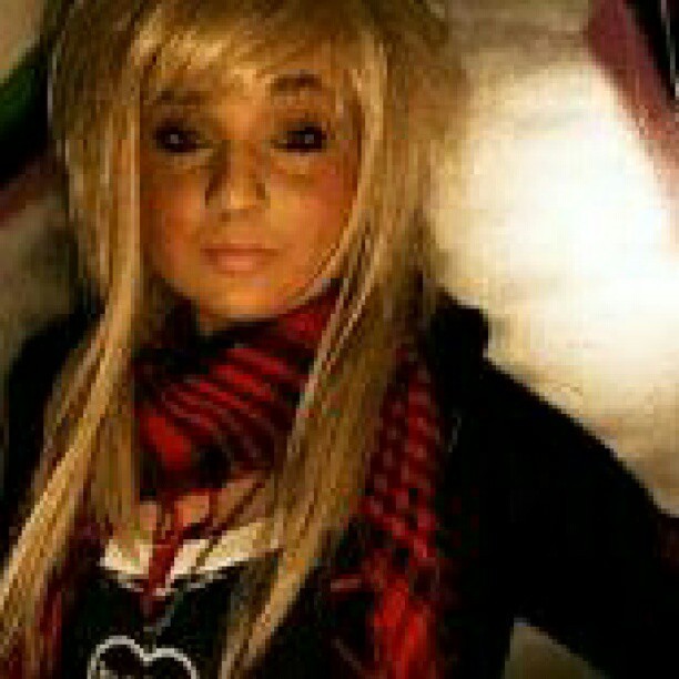 2008 Scene Queen #scene #blonde #scenehair #choppy #glorydays