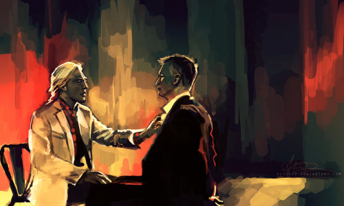 Some painting studies from Skyfall.