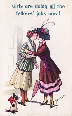 Sex blanksandbobbypins:  Cause vintage WWI lesbians pictures