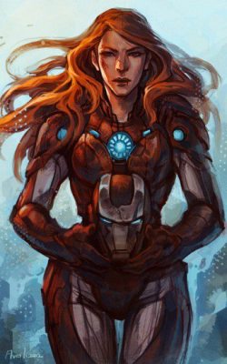 themightyclint:  PEPPER POTTS  via http://ladyavali.deviantart.com/