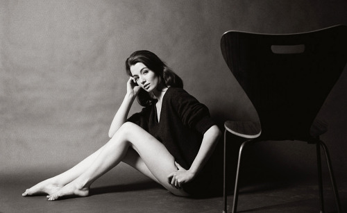 Christine Keeler; photo by Lewis Morley; London, 1963.