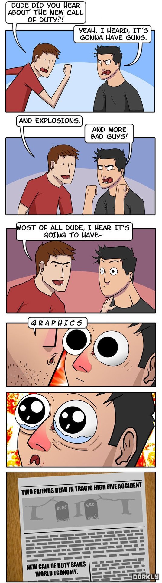 dorkly:  Call of Duty: Modern Bro-fare