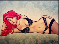 http://outrageousredhead.tumblr.com/  Delicious pics I found and I thought you would like&hellip;&hellip;&hellip;&hellip;.. Ariel from Little Mermaid