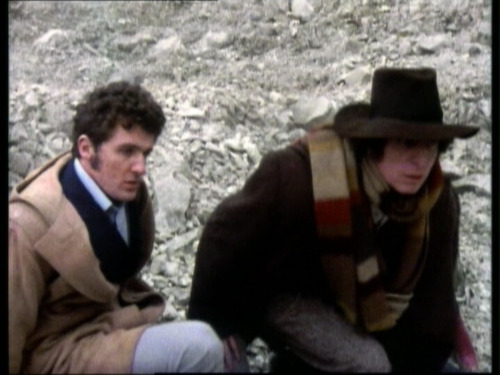 Genesis of the Daleks. Always so amused by the way the Doctor casually levers himself up using Harry