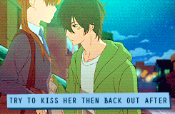 lordzuuko:  Yoshida Haru’s Flirting 101. Possible Reactions Included. 