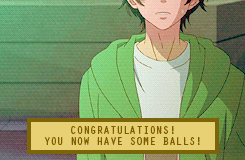 lordzuuko:  Yoshida Haru’s Flirting 101. Possible Reactions Included. 