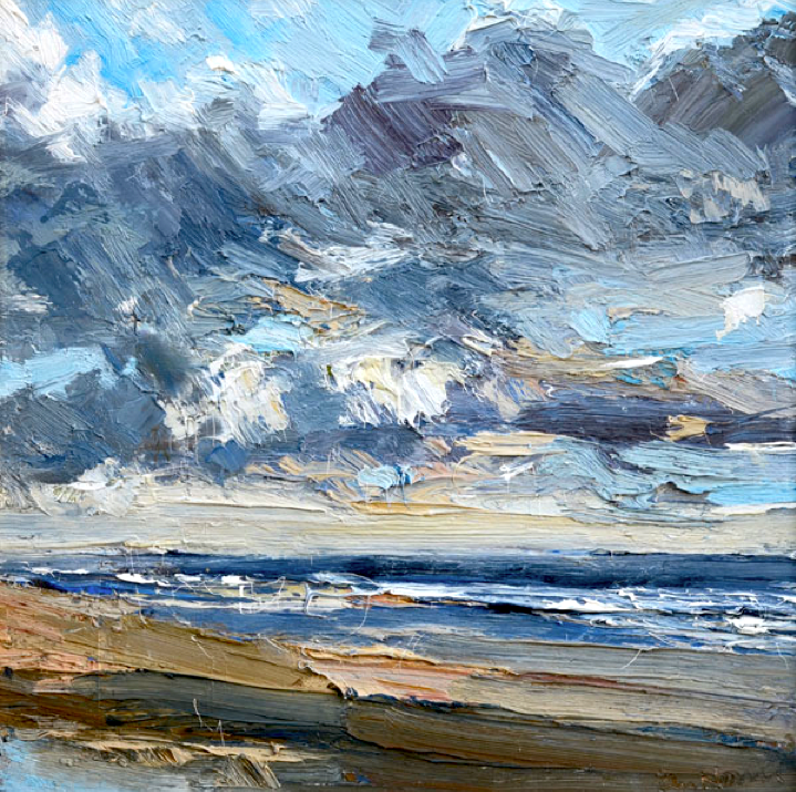 10  bofransson: Ian Norris - Ainsdale Sands, Stormy Skies, Winter
