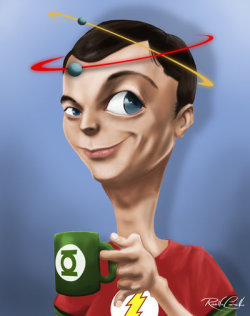 Big-Bang-Bazinga:  Sheldon Cooper, Looking More Nerdy Than Ever.