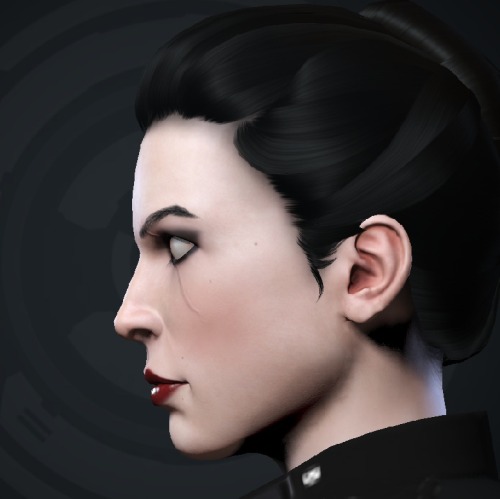 Anna Navarre, before receiving her trademark facial augs. (Had to improvise, since Eve Online doesn&