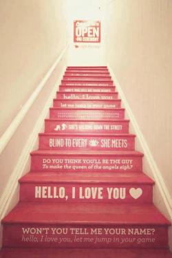 iheartrizzoli:  Iheartrizzoli: This is an awesome flight of stairs XP 