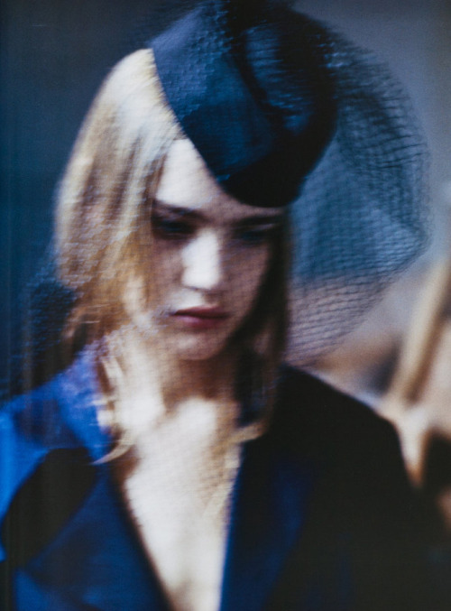 Natalia Vodianova by David Armstrong for V Magazine December 2002