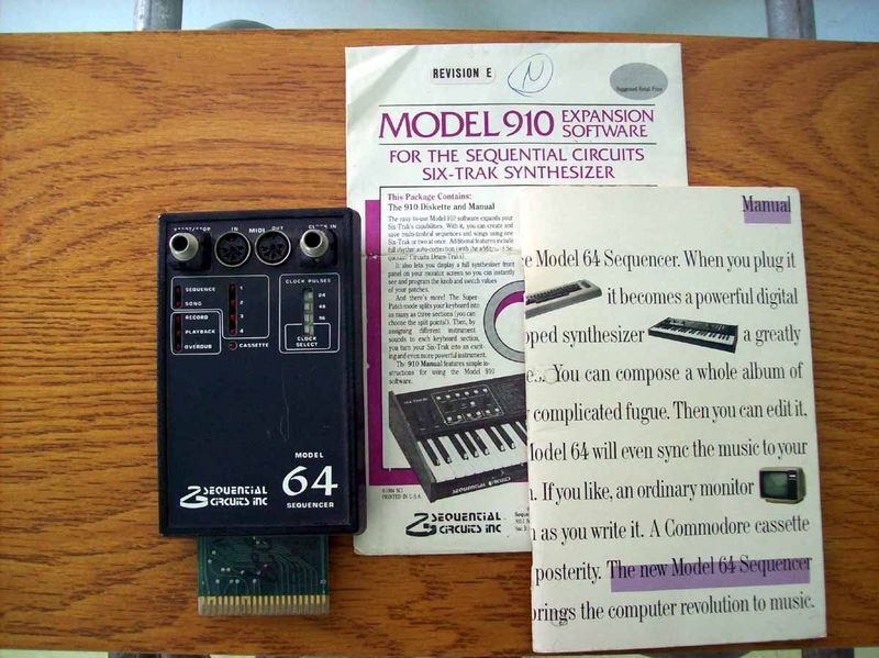 Trent Reznor:
“ “I had a Commodore 64 with, I think, the Sequential Circuits Model 64 Sequencer Cartridge. And it was the greatest thing in the world (or so I thought at the time).” ”
I had no idea this existed. Neat.