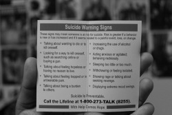 ive-lost-myself-forever:  bandsandbattlescars:  this should be on everybody’s blog, no matter what kind of blog it is.  the sad thing is i’m showing almost every sign on that card.  