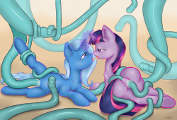 soo…twixie again :3 with some tentacle