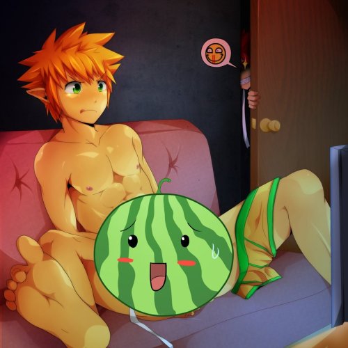 lovelyboi: Ryan Shota! by ~MikkouKun (deviantart) I’d like to eat some of that melon, if you know wh