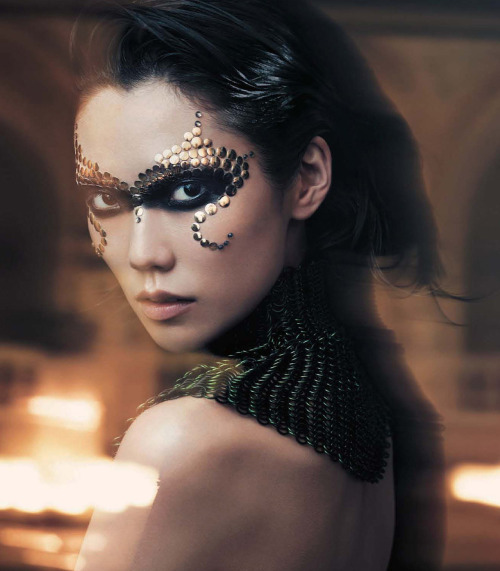 bohemea:Tao Okamoto: Byzantine Lux - Vogue China by Lachlan Bailey, December 2012