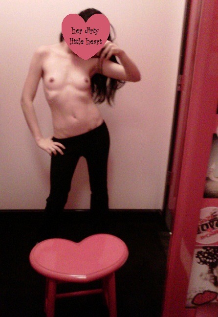 herdirtylittleheart:  Change room evidence of said bra-shopping mission.