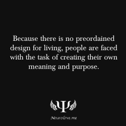 psych-facts:  Because there is no preordained