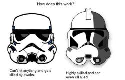 Most storm troopers are not original clones.