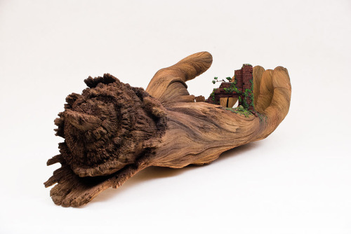 icantgetname-blog:Cycle of Decay 2011, H: 5.25" W: 20" D: 8", (Ceramic, acrylic)Sales