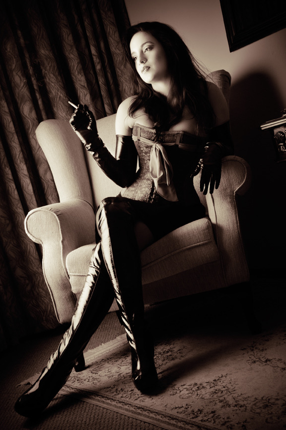 burnasone:  PVC Boots and Gloves, oh my by ~GerryPelser