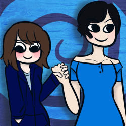 knottedodyssey:  everanix:  30 Day OTP Challenge Day 1: Holding hands SHUT UP I can be my own OTP OKAY??? hgfknh  holy shit i am dying TOO CUTE this is my otp of otps and it’s CANOOOOOOOOOOOOOOOOON  I do not recognize this pairing. who are they supposed