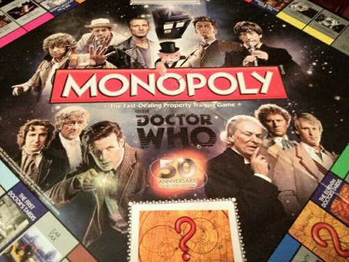 lookinglikethedoctor:  My Parents bought me the Doctor Who 50th Aniversary Collectors Monopoly!!!!!!