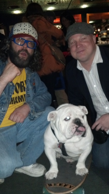 Beefy with Judah Friedlander- “The World Champ” @ the Funny For Fido event - Caroline’s Comedy Club. NYC It was a great show and a great cause!