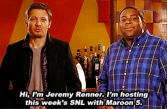 peterquill:  SNL Promo: Jeremy Renner (Nov.