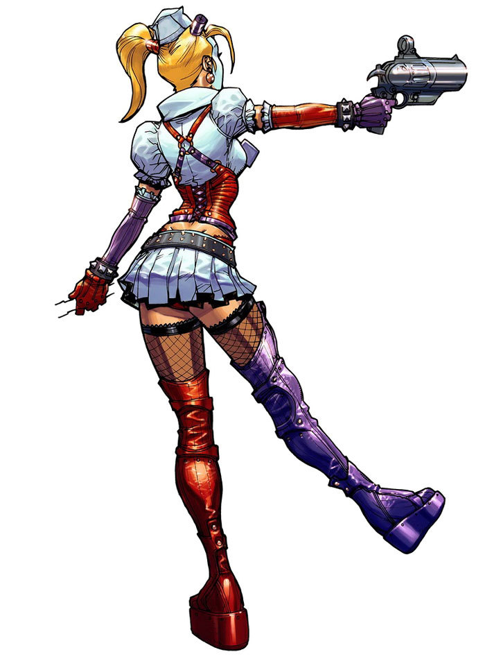 saveroomminibar:  Batman: Arkham Asylum. Character Designs by Chuck Dee.
