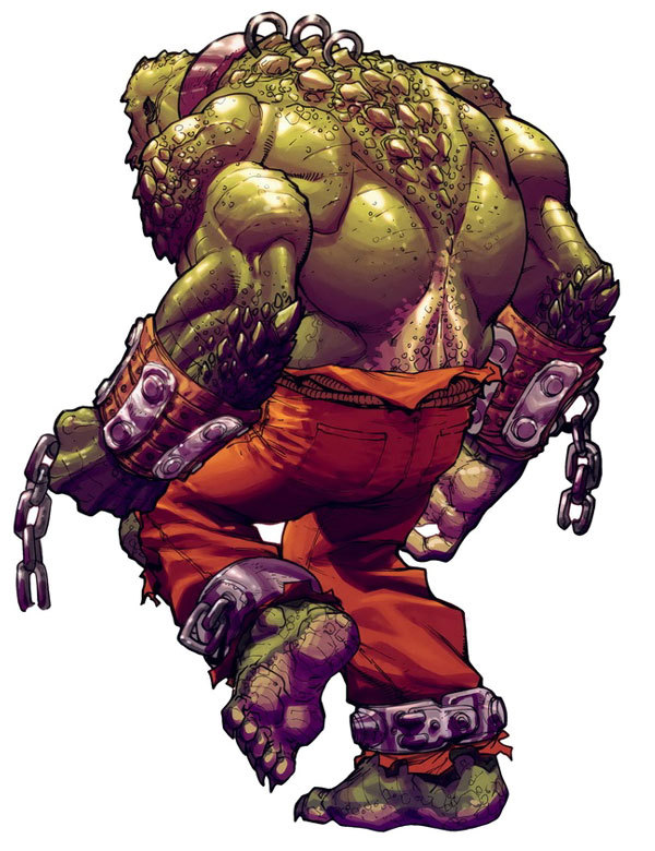 saveroomminibar:  Batman: Arkham Asylum. Character Designs by Chuck Dee.