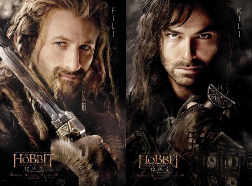 imber-noctis:annicron:momochanners:geeknproud:The Dwarves: Fili, Kili, Oin, Gloin, Dwalin, Balin, Bi