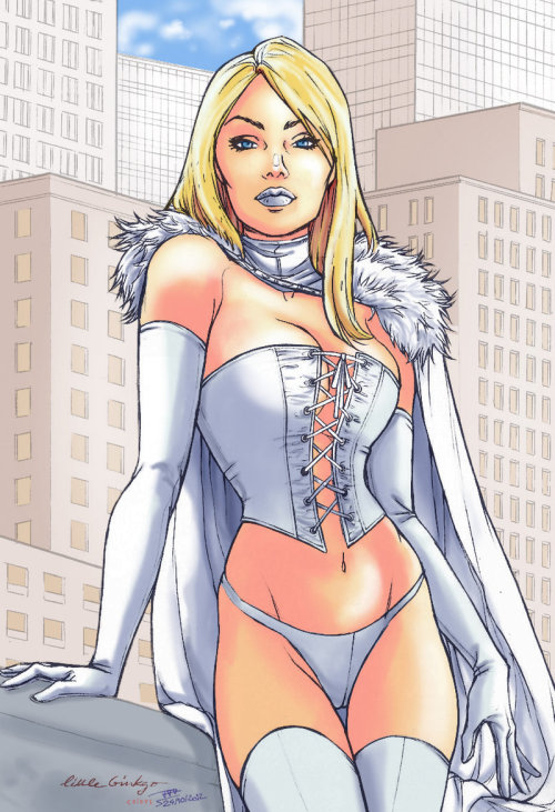 kamisamafr: Emma Frost par Little-Ginkgo &amp; Florian Lecuyer