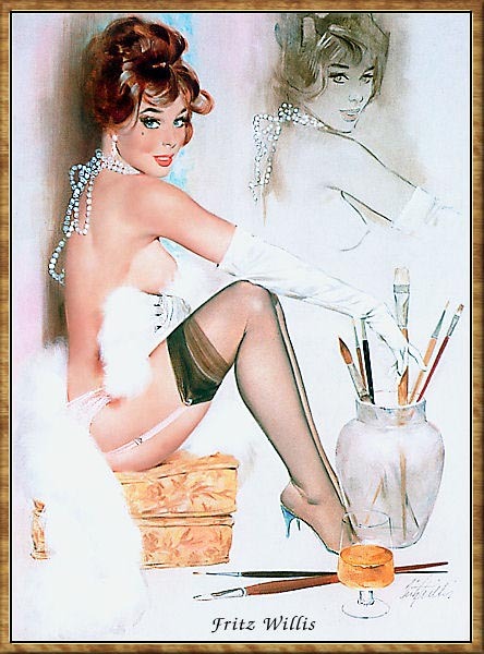 An old Fritz Willis for all the artists out adult photos