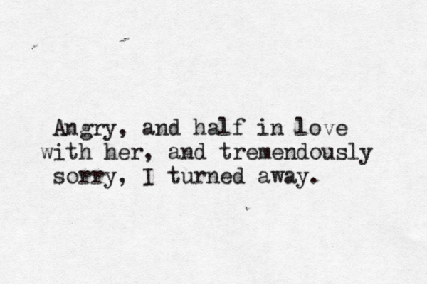 typewrittenword:  The Great Gatsby by F. Scott Fitzgerald 