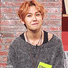 How Ilhoon reacts when he’s receiving praises about his aegyo ヽ(´□｀。)ﾉ