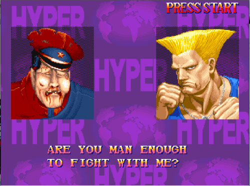 Street Fighter 2 - Guile vs Bison – GamerNostalgia