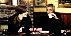 hugh-laurious:   Adele’s attempts to present Brit Award to Paul Weller. (x) 