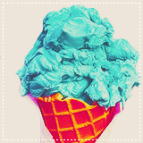 XXX mydreamyheart:  Blue FoodThis is because photo