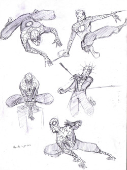 webshooters:  Some Amazing Spider-Poses. 
