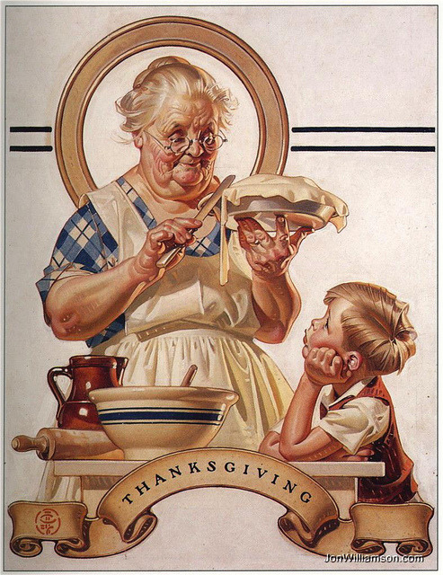 J.C. Leyendecker - Pie Making (1935) on Flickr.
Facebook | Flickr | Tumblr | Twitter