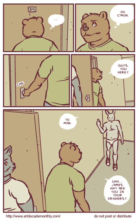 Porn gay-furry-comics:  “Drawers” {½} photos