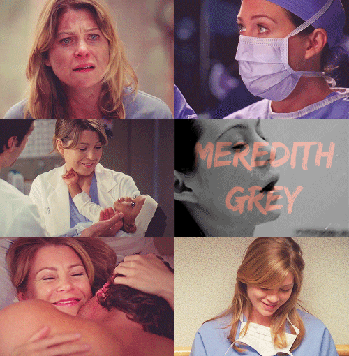 patrick-dempsey:  favorite fictional characters ★ Meredith Grey (Grey’s Anatomy)
