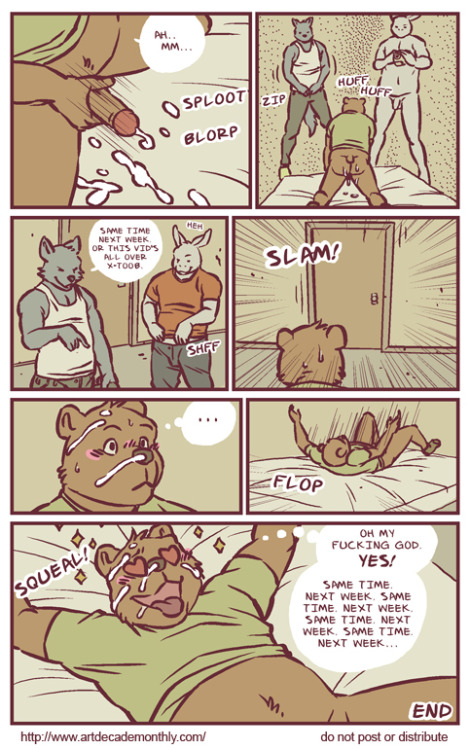 Porn gay-furry-comics:  “Drawers” {2/2} photos