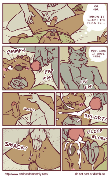 XXX gay-furry-comics:  “Drawers” {2/2} photo